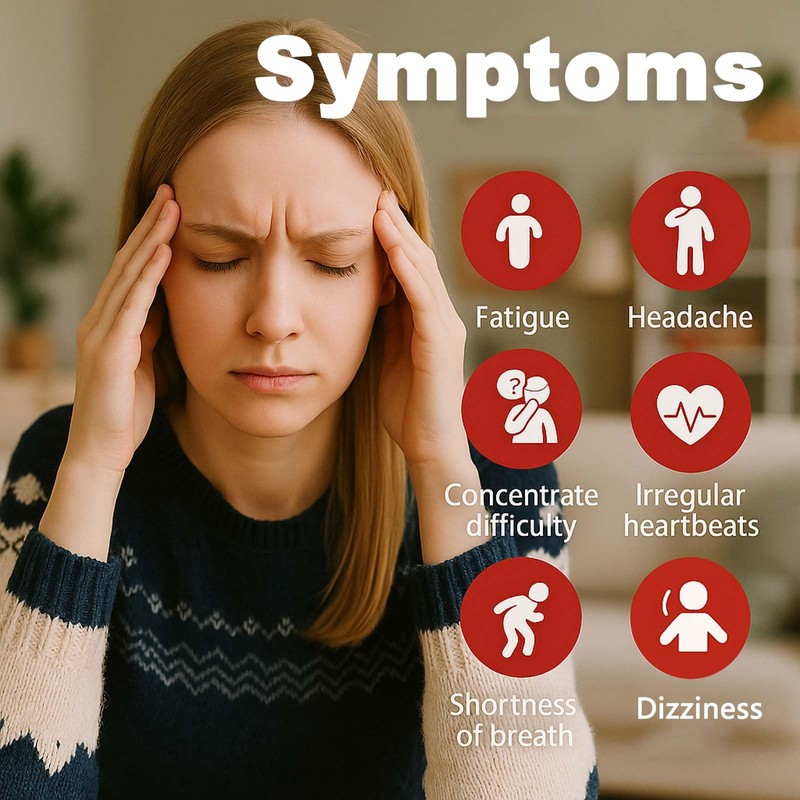 Iron Deficiency Test Kit at-Home – Self-Testing Iron Level for