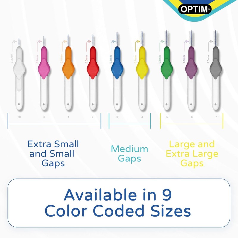 25 Stoddard ICON Interdental Brushes. Value Pack. All with extendable