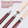 Kuntu Yimu Heavy Hitter 3-Piece Jump Break Cue Stick, 23oz