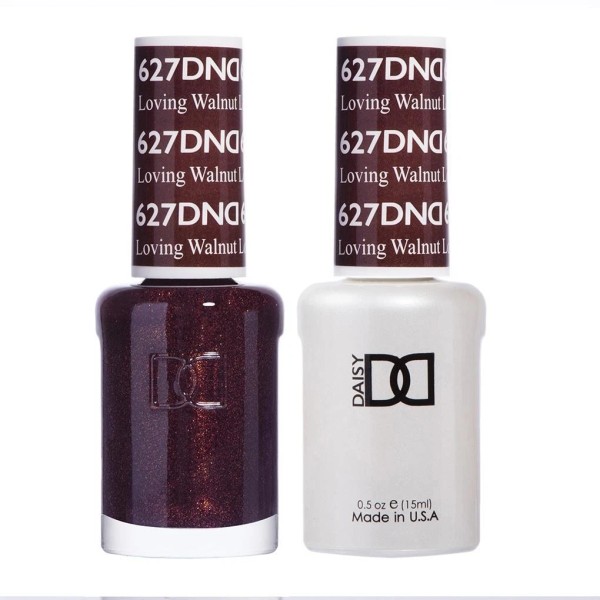 DND DUO Matching Gel & Lacquer #627 - Loving Walnut