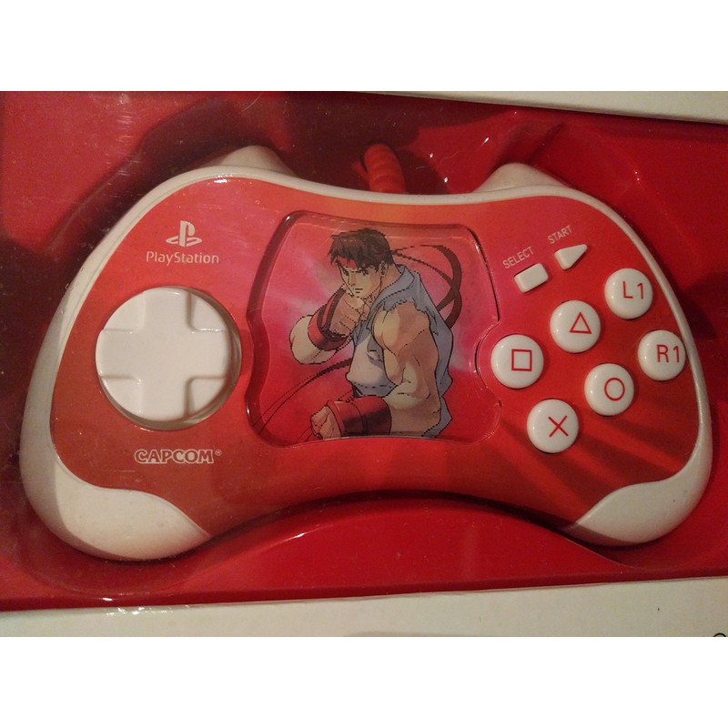 Street Fighter Ryu 15th Anniversary Controller NEW PS2