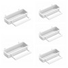 Moondown Farm Canary, Finch, Budgie Feeder Plastic Pots for Cage