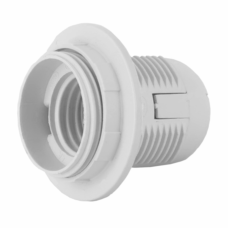 YinzPlus 6 pcs per Pack E26 Lamp Holder White Color