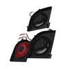 Aluminum Alloy 4pin CPU Cooling Fan Computer Case Cooler Ventilator