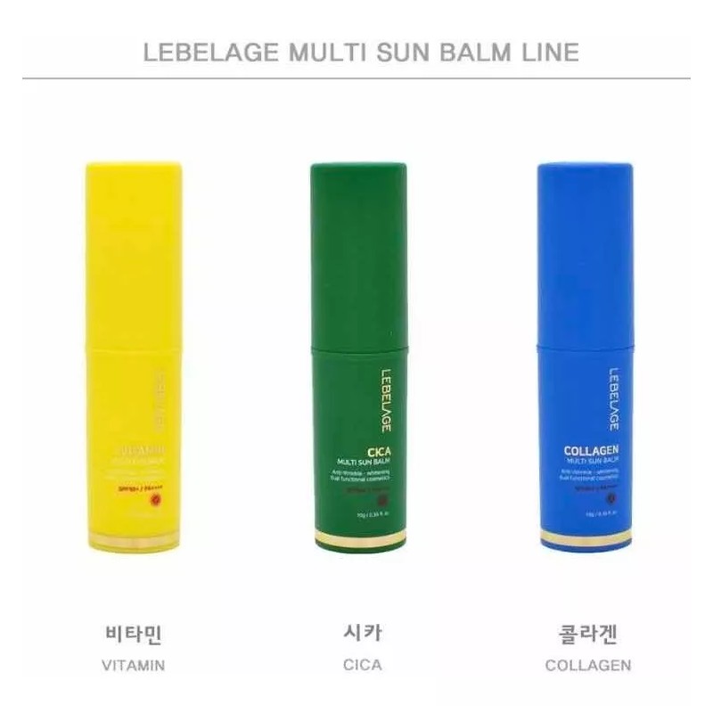 Lebelage Bloqueador Solar Multiusos En Barra / Vitamina Spf50+ Pa++++