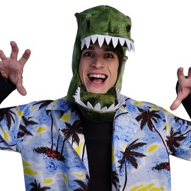 SEA HARE Dinosaur Hat for Adult Funny Animal Hat Green