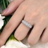 SHELOVES Eternity Rings for Women 925 Sterling Silver Rings AAAAA
