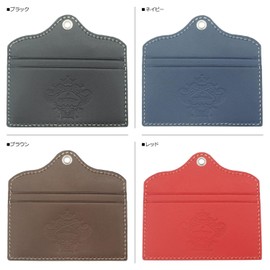 Orobianco ID Case Pass Case Red ORID-010 ID Case Card Holder Card Case