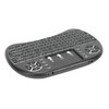 Mini Wireless Keyboard Backlit Black 2.4G RF 10-Meter Working Distance