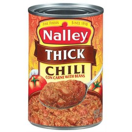 Nalley Thick Chili Con Carne with Beans, 14-Ounce Cans (Pack of 3)
