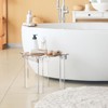 Acrylic Shower Bench - Perfect Corner Shower Stool, Ideal Shower