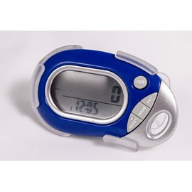 hrm PE-771 Tri-Axis Multi-Function Pocket Pedometer (Blue)