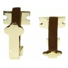 Allen Company Brass Shotgun & Rifle Wall Mount Gun Hanger