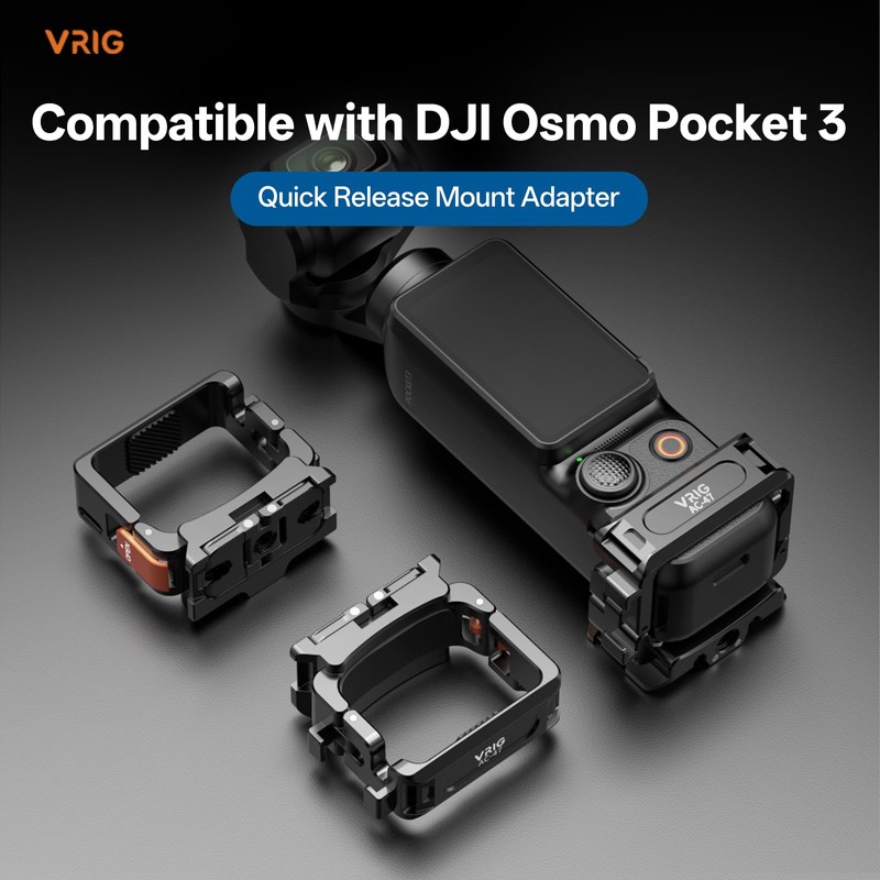 VRIG Expansion Adapter Mount for DJI Osmo Pocket 3/ Pocket