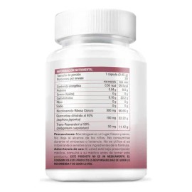 Bio B | NAD+ con Quercetina al 95% y Trans-Resveratrol al 98% | Energía Celular, Antioxidante y Antienvejecimiento