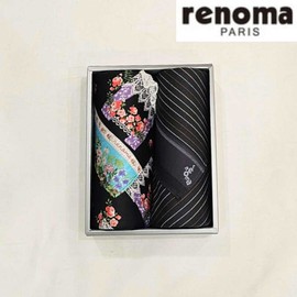 Renoma 대구백화점 레노마남녀혼합 2매 손수건 세트(RDG45번) Daegu Department Store Renoma Mixed Men's and Women's 2-piece Handkerchief Set (RDG45)
