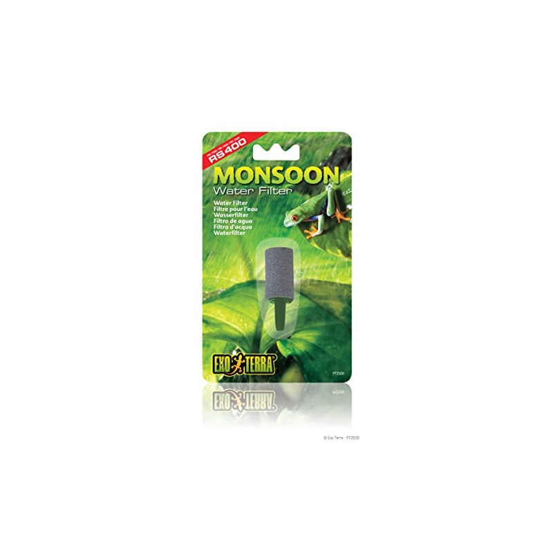 Exo Terra Filter Replacement for Monsoon RS400 High-Pressure Rainfall System