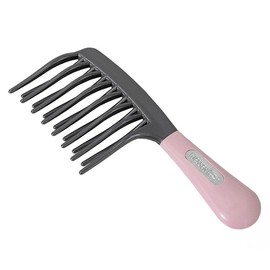 Partner_Reference Weshin Rubber Grip Double Curve Comb for Wave Perm Hair Pink 1pc / 웨신 러버그립 2중 커브빗 웨이브펌 머리용 핑크 1개
