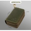Matador Genuine Leather Key Fob K64, Green/Green, Classic