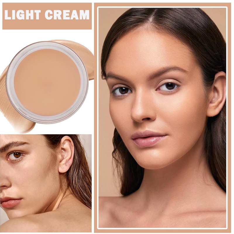 AOAZXBB Under Eye Concealer Full Coverage Colour Corrector for Dark