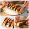 Joochi Wooden Sushi Maker Holder Temaki Sushi Taco Display Stand