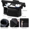 HINATAA Buggy Pram Organiser, Baby Pram Bag with 2 Drink