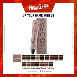 Schwarzkopf Igora Royal Absolutes Brown Series Color Tube 60ml (x-50, x-60, x-70, x-90 & More)