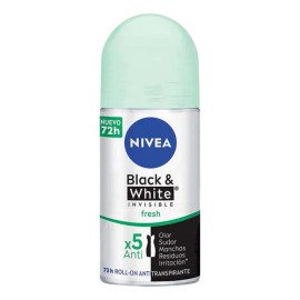NIVEA Desodorante Black&White Fresh Roll On 50ml