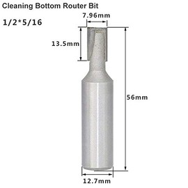 Floor cleaning bit, straight shank, lower cutter, tool, cutting diameter, double edge, carbide tip, cleaning cutter