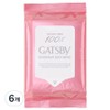 Gatsby Body Paper Ice Peach 30p, 203.7g, 6 pieces / 갸스비 바디페이퍼 아이스 피치 30p, 203.7g, 6개