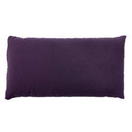 GIRAFFENLAND Organic Spelt Husk Cushion 20 x 40 cm with Zip - Purple - Small Cushion with Organic Spelt Husks