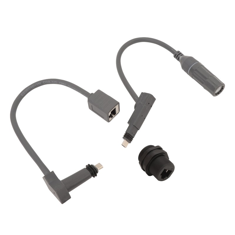 1 Pair SPX Plug to RJ45 Adapters Waterproof 1200Mbps Transfer