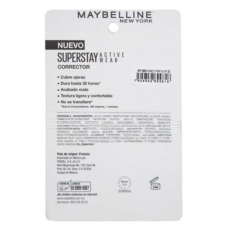 Corrector Maybelline Super Stay Nude