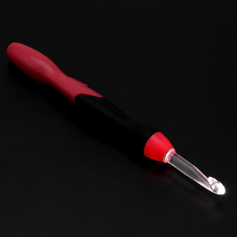 Professional 9 in 1 Led Light Up Crochet Hooks Knitting