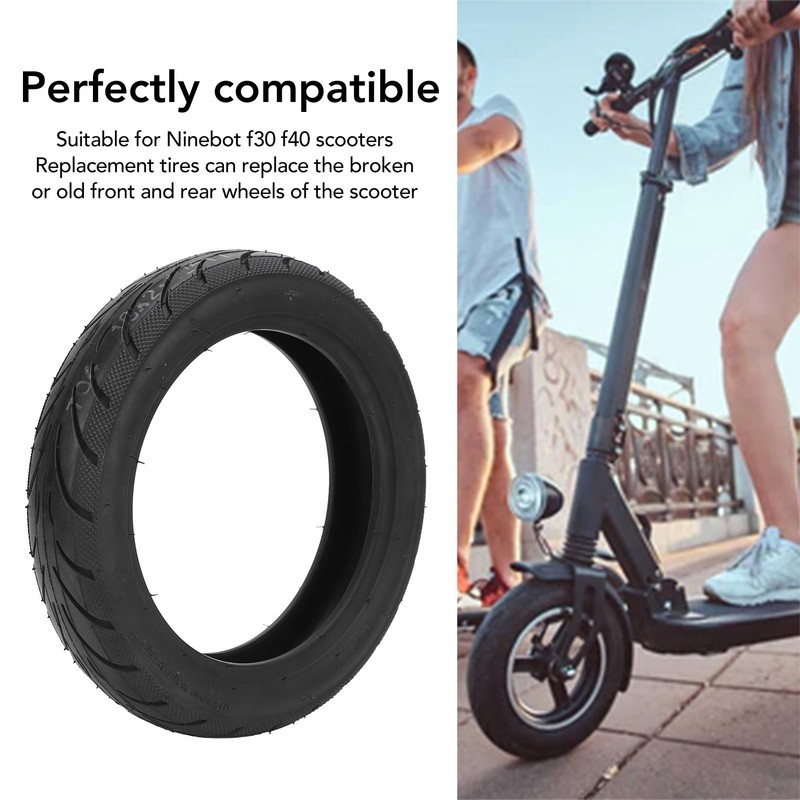 Electric Scooter Tire Professional 10x 2.125 Rubber Inflatable Outer Tire