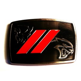 Spec Cast Demon & Hellcat Belt Buckle, Limited Edition