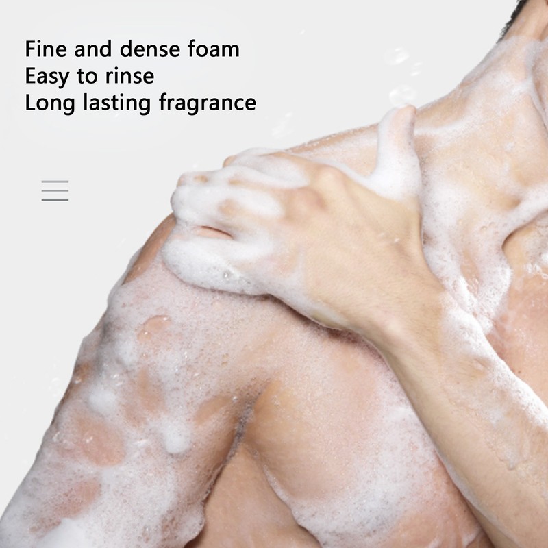 Fragrant Body Wash Men Plant Extract Refreshing Moisturizing Deep Cleansing