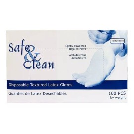 Ambiderm Guante De Latex Safe&clean Mediano 100 Piezas