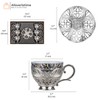 Alisveristime Turkish Coffee Set for Six, 6 Topkapi Design Porcelain
