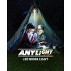 Anylight Led Work Light with 4 Modes,1200LM Portable COB Magnetic