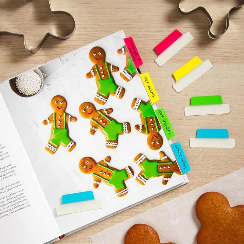 Avery Margin Ultra Tabs, 2.5" x 1", 2-Side Writable, Assorted