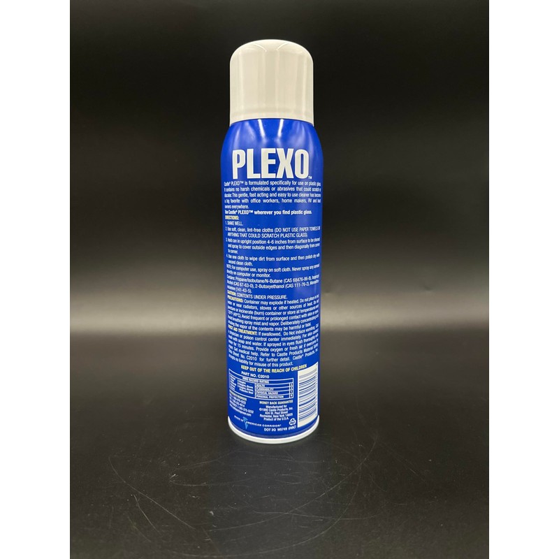 Castle Plexo Anti-Static Plastic Glass Cleaner, 17.75 oz