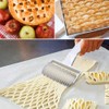 2 Pack Lattice Pastry Cutter Set, XCOZU Lattice Pastry Cutter