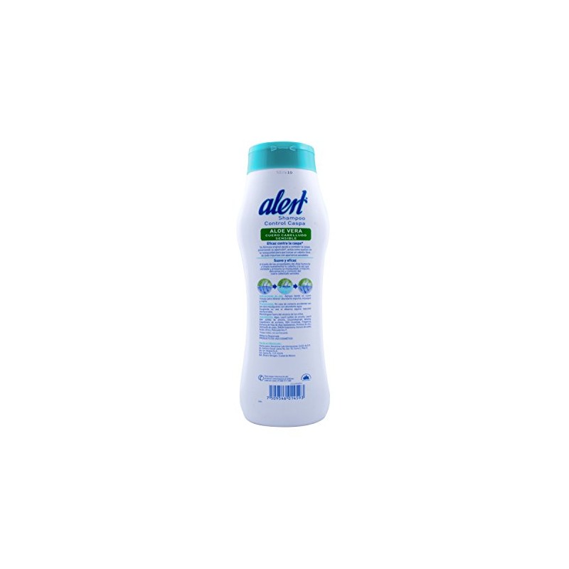 ALERT - Shampoo Control Caspa. Con aloe vera para un