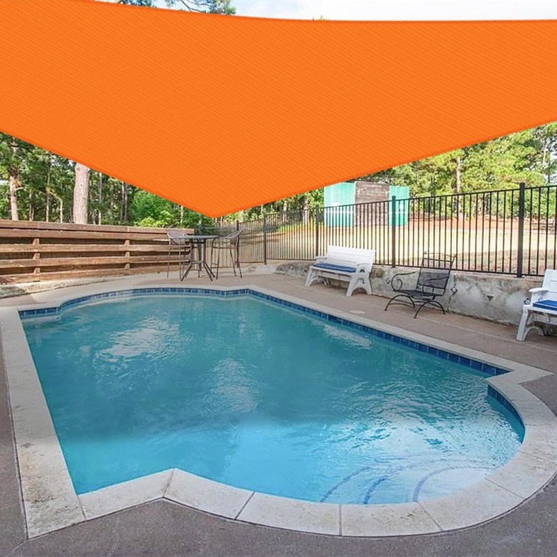 Windscreen4less 10' x 12' x 15.6' Sun Shade Sail Right