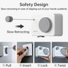 Mbillion Retractable Clothesline 13.8Ft Heavy Duty Clothes Drying Laundry Line