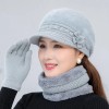 Toolzia 3-Piece Knitted Winter Beanie, Gloves & Scarf Set