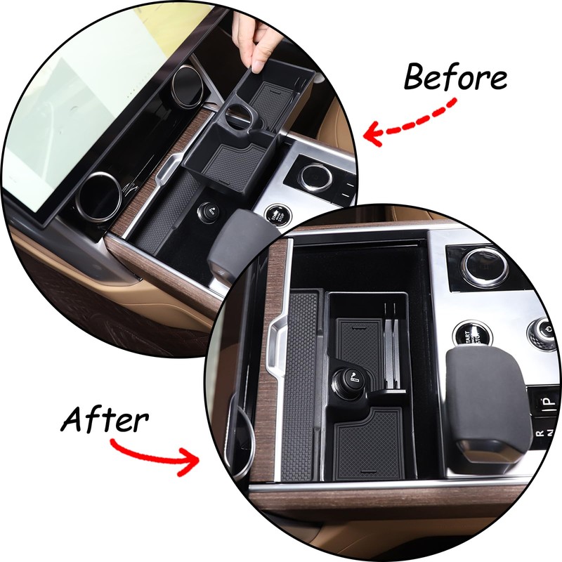 PIUGILH Car Storage Box Tray Fit for Land Rover Range