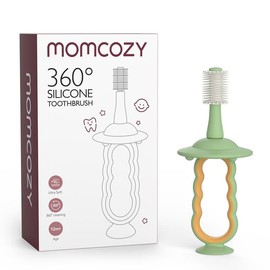 Momcozy Baby Tongue Cleaner Gauze, Baby Toothbrush Disposable Oral Cleaner, Toddler Toothbrush for Tooth Mouth Gum Clean, Infant Toothbrush Oral Cleaning Stick, Baby Oral Cleaner Newborn - Style: Baby Toothbrush(Green)