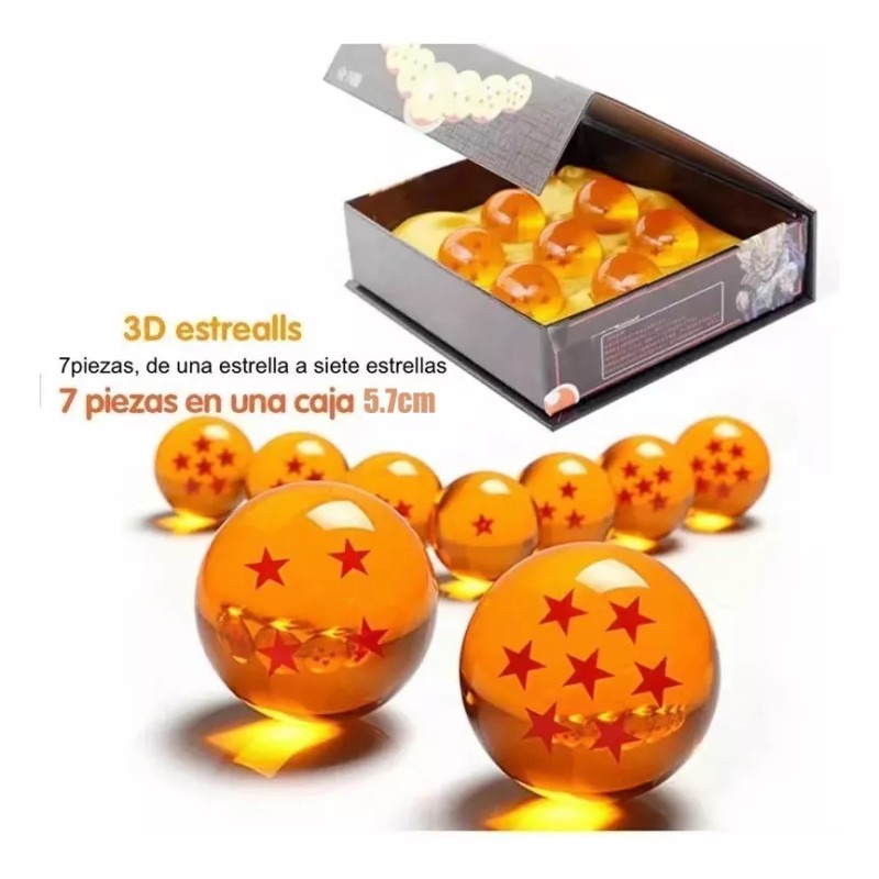 Dragon Ball Esferas Del Dragón De 5.7cm Ø + Shen